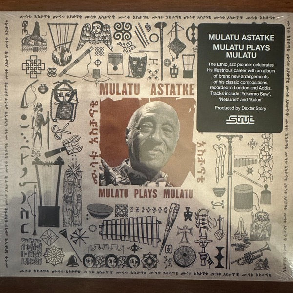 Image of Front Cover of CD - M/M - MULATU ASTATKE, Mulatu Plays Mulatu (Strut; STRUTCD482, Europe 2025, Digipak), ,  - 4216485C