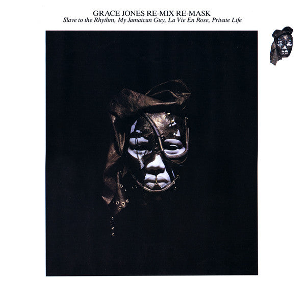 Image of Front Cover of 12" EP - VG+/VG - GRACE JONES, Re-Mix Re-Mask (Island Records; 12 ISX 273, UK 1986), ,  - 4226336E