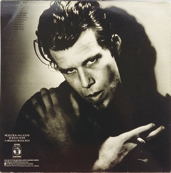 Image of Back Cover of LP - VG/VG - TOM WAITS, Foreign Affairs (Asylum; K53068, UK 1977, Inner, Side1 label track listing 6 lines), Hairlines & scuffs, edge & ring wear,  - 4246420S