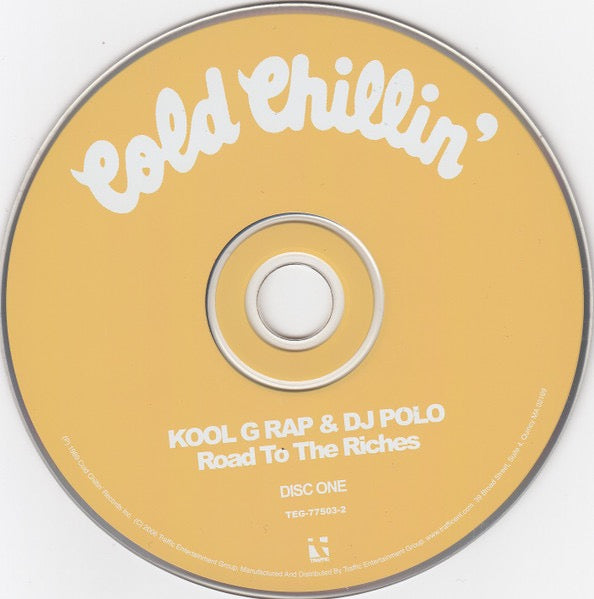 Image of Label Cover of 2xCD - VG/VG+ - KOOL G RAP & DJ POLO, Road To The Riches (Special Edition Extended Play Double Disc) (Traffic Entertainment Group; TEG-77503-2, US 2006 Reissue, Double Digipak, Booklet), Shelf Wear, Cracked in CD Tray,  - 4216578C