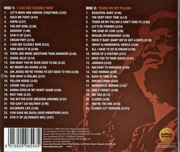 Image of Back Cover of 2xCD - EX/EX - JOHNNY NASH, Stir It Up (The Anthology 1965-1979) (SoulMusic Records; SMCR 5154D, UK 2017, Jewel Case, Booklet), ,  - 4236236E