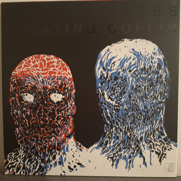 Image of Back Cover of LP - VG/VG - THEE OH SEES, Floating Coffin (Castle Face; CF-018 LPEE, US Reissue, Insert), Strong VG all around. Light hairlines. Small tear to insert. Corner crease and small sticker damage to sleeve.,  - 4226280E