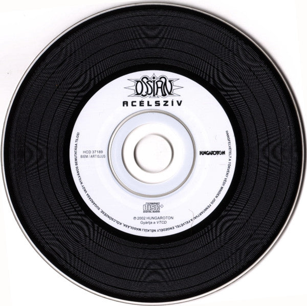 Image of Label Cover of CD - VG+/EX - OSSIAN, Ac�lsz�v (Hungaroton; HCD 37189, Hungary 2002), ,  - 4256162S