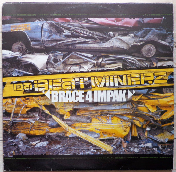 Image of Front Cover of 2xLP - VG/VG - DA BEATMINERZ, Brace 4 Impak (Rawkus; RWK 1205, US 2001, 2 Inners), ,  - 4226343E
