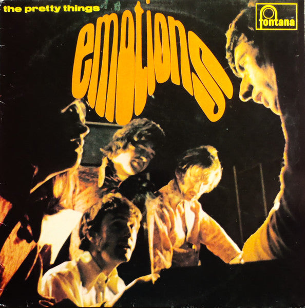 Image of Front Cover of LP - VG/VG+ - THE PRETTY THINGS, Emotions (Madfish; SMALP 1012, UK 2015 Reissue, 2015 Madfish Reissue In A 1978 Fontana Sleeve), Edge Wear, Sticker Damage,  - 4246439S