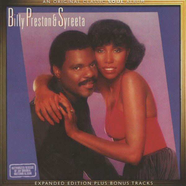 Image of Front Cover of CD - VG+/VG+ - BILLY PRESTON & SYREETA, Billy Preston & Syreeta (SoulMusic Records; SMCR 5106, UK 2013, Jewel Case, Booklet), ,  - 4236240E