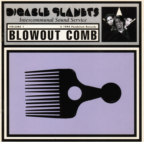Image of Front Cover of CD - VG+/VG+ - DIGABLE PLANETS, Blowout Comb (Pendulum Records; 7243 8 30654 2 4, Europe 1994, Jewel Case, Booklet), ,  - 4216599C