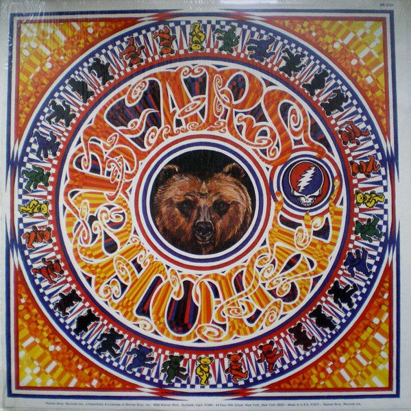 Image of Back Cover of LP - VG/VG - GRATEFUL DEAD, History Of The Grateful Dead, Vol. 1 (Bear's Choice) (Warner Bros. Records; BS 2721, US 1973, Pasteback Sleeve), Cut-out (Corner cut) and edge wear.,  - 4246427S
