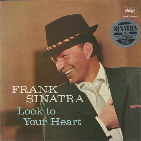 Image of Front Cover of LP - VG/VG+ - FRANK SINATRA, Look To Your Heart (Capitol Records; ED 26 01401, UK 1984, Mono), Silver hype stickered sleeve, light edge wear.,  - 4216438C