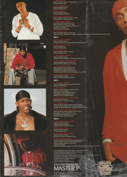 Image of Back Cover of 2xLP - VG/VG - SILKK THE SHOCKER, My World My Way (Priority Records; P1 23221, US 2001), Stickers on labels.,  - 4226356E