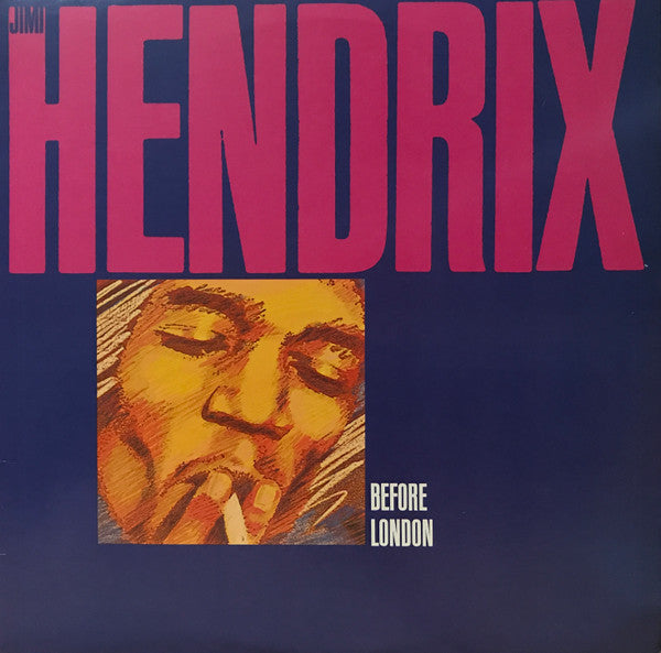 Image of Front Cover of LP - G+/VG - JIMI HENDRIX, Before London (Accord; SN 7101, US 1980), Sticker Damage To Sleeve, Edge Wear0.  ,  - 4246452S