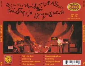 Image of Back Cover of CD - VG+/VG+ - DAY BLINDNESS, Day Blindness (Gear Fab Records; GF-184, US 2002, Jewel Case), ,  - 4236234E