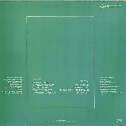 Image of Back Cover of LP - VG/VG - MAGAZINE, Secondhand Daylight (Virgin ; 200 385-320, Germany 1979, Gatefold, No Insert), Strong VG, Edge Wear,  - 4226314E