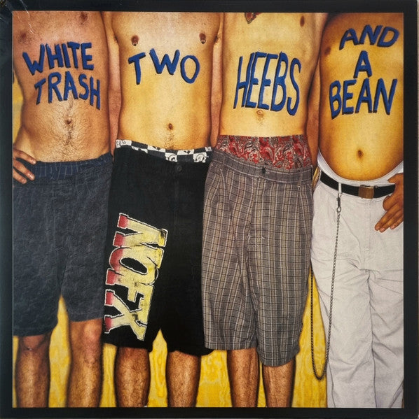 Image of Front Cover of LP - VG+/VG+ - NOFX, White Trash, Two Heebs And A Bean (Epitaph; 86418-1, US 2022 Reissue, Inner, 30th Anniversary Edition ), Light marks only. Seam splits to inner. Still in shrinkwrap.,  - 4246453S