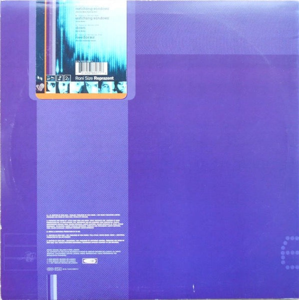 Image of Back Cover of 2x12" - G+/G+ - RONI SIZE / REPRAZENT, Watching Windows (Talkin' Loud; TLXX 31, UK 1998, Stickered Company Sleeve), Hairlines and marks. Sleeve is creased and ringworn.,  - 4216678C