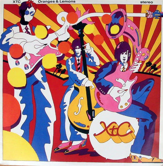 Image of Front Cover of 2xLP - VG+/EX - XTC, Oranges & Lemons (Virgin ; 166 427008 1, Brazil 1989, Insert), ,  - 4226311E
