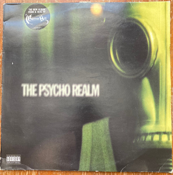 Image of Front Cover of 2xLP - G/G - PSYCHO REALM, The Psycho Realm (Ruffhouse Records ; 487838 1, Europe 1997, Picture Sleeve, 2 Inners), Discs have a lot of hairlines, and one scratch that causes audible pops across most of A side, but no skips. Sleeve is worn and torn at opening,  - 4226369E