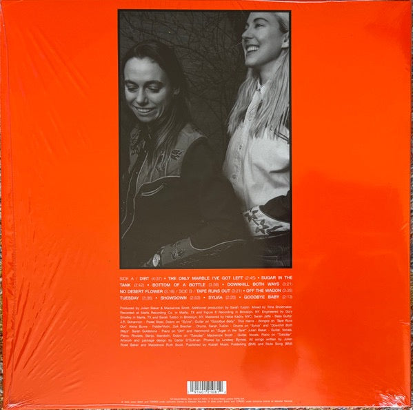 Image of Back Cover of LP - EX/EX - JULIEN BAKER & TORRES, Send A Prayer My Way (Matador; OLE2108LP, US 2025, Inner), Still In Opened Shrinkwrap,  - 4216650C