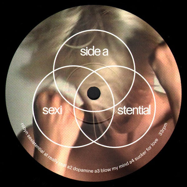 Image of Label Cover of LP - VG+/VG+ - ROBYN, Sexistential (Young; YO467LP, Worldwide 2026, Insert, SIGNED), Signed on front of sleeve.,  - 4216652C