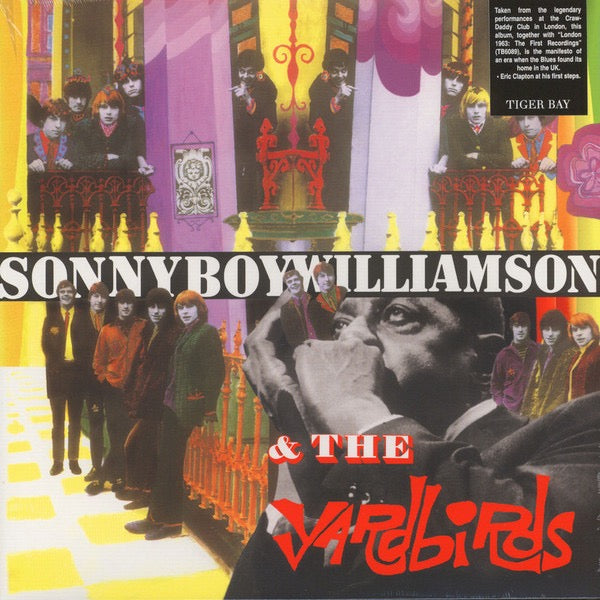 Image of Front Cover of LP - EX/EX - SONNY BOY WILLIAMSON & THE YARDBIRDS, Sonny Boy Williamson & The Yardbirds (Tiger Bay ; TB6096, Europe 2017, Gatefold, 180 Gram Vinyl, Mono), ,  - 4226301E