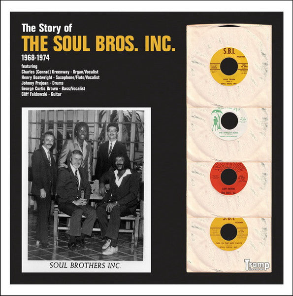Image of Front Cover of CD - EX/EX - SOUL BROS. INC., The Story Of The Soul Bros. Inc. 1968-1974 (Tramp Records; TRCD-9009, Germany 2010, Jewel Case, Booklet), ,  - 4236288E