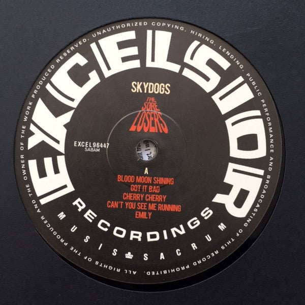 Image of Label Cover of LP - VG+/VG+ - THE SORE LOSERS, Skydogs (Excelsior Recordings ; EXCEL96447, Netherlands 2016, Gatefold, Insert, No CD), ,  - 4226294E