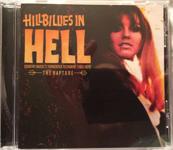 Image of Front Cover of CD - EX/EX - VARIOUS, Hillbillies In Hell - Country Music�s Tormented Testament (1952-1974) The Rapture (The Omni Recording Corporation; OMNI-196, Australia 2018, Jewel Case, Booklet), ,  - 4236297E