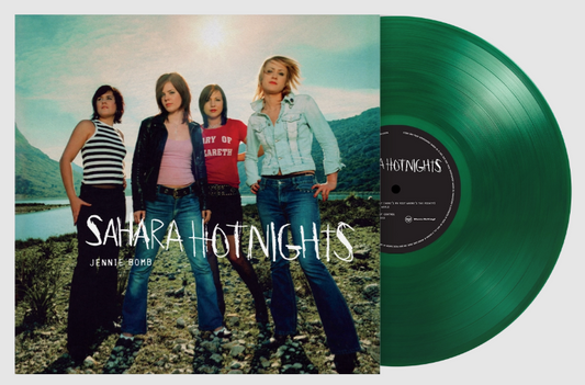 Image of Front Cover of LP - NEW/NEW - SAHARA HOTNIGHTS, Jennie Bomb (Music On Vinyl; MOVLP4189C, UK 2026, 180g Dark Green Vinyl, 25th Anniversary Edition), , The Swedish garage rock band’s breakthrough second album, featuring ‘On Top of Your World’ and ‘Alright Alright (Here’s My Fist, Where’s the Fight?)’. - 9419502C