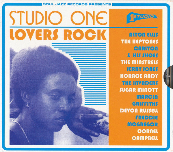 Image of Front Cover of CD - VG+/VG+ - VARIOUS, Studio One Lovers Rock (Soul Jazz Records; SJR CD422, UK 2018, Slipcase), ,  - 4236312E