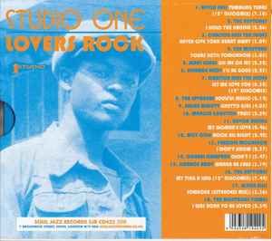 Image of Back Cover of CD - VG+/VG+ - VARIOUS, Studio One Lovers Rock (Soul Jazz Records; SJR CD422, UK 2018, Slipcase), ,  - 4236312E