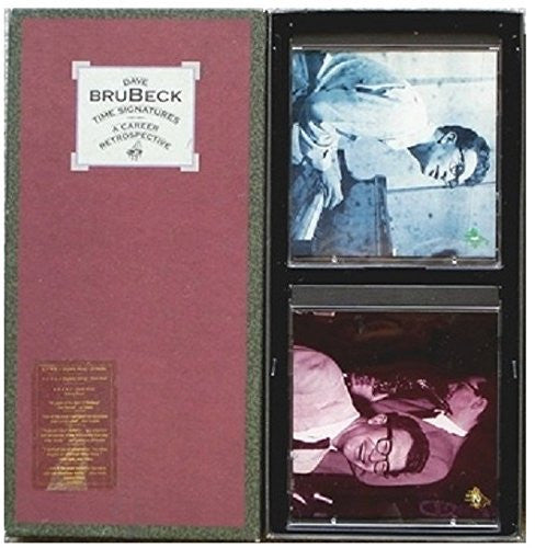 Image of Front Cover of 4xCD - VG/VG+ - DAVE BRUBECK, Time Signatures A Career Retrospective (Columbia ; C4K 52945, US 1992, Box Set, Booklet, Compilation, Remastered, Long-box), Small pen line/mark on front of box.,  - 4356000S