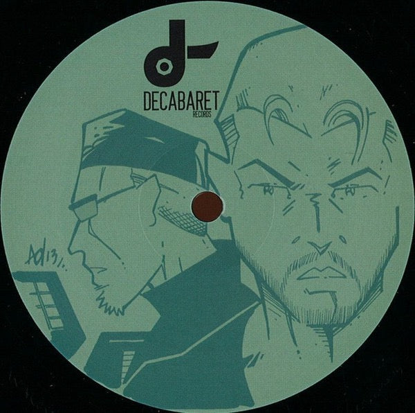 Image of Back Cover of 12" EP - /G+ - ANALOG CHRONICLES, Electrofield EP (Decabaret Records; DECAB-004, France 2013), Lots of light hairlines and marks, close to VG.,  - 4316106C