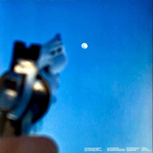 Image of Back Cover of LP - EX/EX - GEESE, Getting Killed (Partisan Records; PTPS60LPX8, Europe 2026 Reissue, Cream w/ Blue Splatter Vinyl, with 7", Dinked Edition Ltd to 1500), SEALED,  - 4346005S