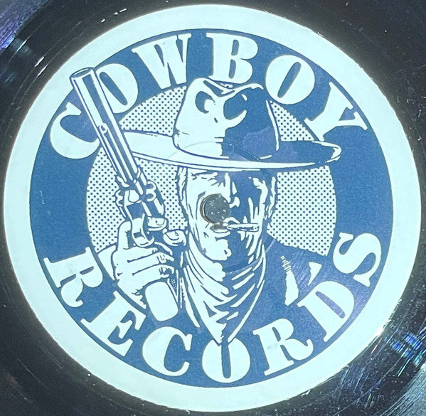 Image of Label Cover of 12" - VG/VG - BOOMSHANKA, Do What You Wanna Do (Cowboy Records; RODEO 4, UK 1992, Die Cut Company Sleeve), Light marks only. Writing on sleeve., A1	Do What You Wanna Do (Blemished Mix)A2	Do What You Wanna Do (Snake Dub)AA1	Do What You Wanna Do (Hyper Dub)Label sides blue and white - 4326017E
