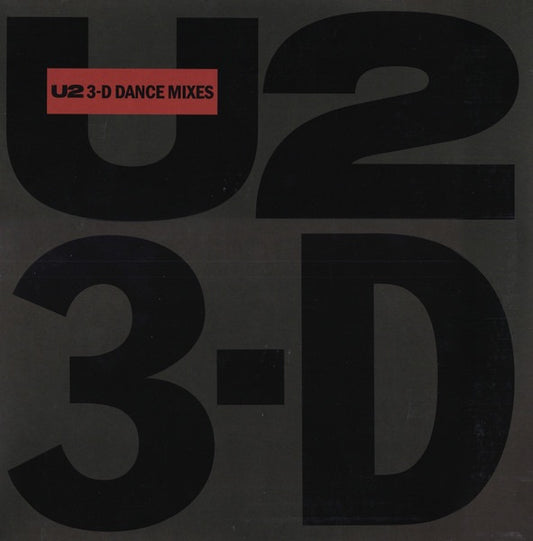 Image of Front Cover of 12" - NEW - U2, 3-D Dance Mixes (U2 Dot Com ; U2COM13, UK, Europe & US 2018, Gatefold, 45 RPM), ,  - 4236203E