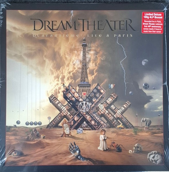 Image of Front Cover of 4xLP - NEW/NEW - DREAM THEATER, Quaranti�me: Live � Paris (Inside Out Music; IOM762, Europe 2025, Box Set, Deluxe Edition, Limited Edition), ,  - 4236204E