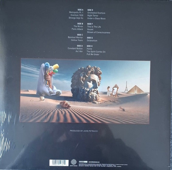 Image of Back Cover of 4xLP - NEW/NEW - DREAM THEATER, Quaranti�me: Live � Paris (Inside Out Music; IOM762, Europe 2025, Box Set, Deluxe Edition, Limited Edition), ,  - 4236204E