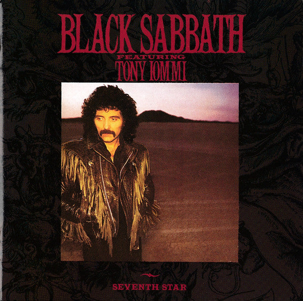 Image of Front Cover of CD - VG+/VG+ - BLACK SABBATH FEATURING TONY IOMMI, Seventh Star (Vertigo; 826 704-2, Europe 1986, Jewel Case), ,  - 4336025E