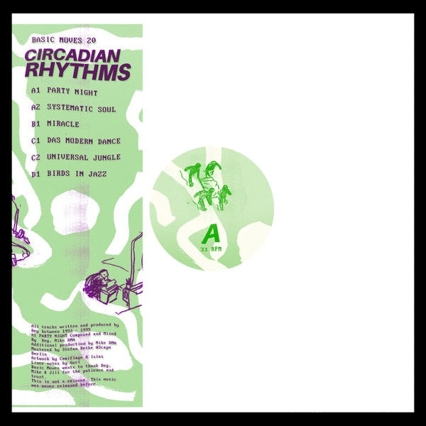 Image of Front Cover of 2x12" - VG+/VG+ - CIRCADIAN RHYTHMS, Basic Moves 20 (Basic Moves; BM20, Belgium 2024, Stickered Plain Sleeve, Insert), ,  - 4316124C