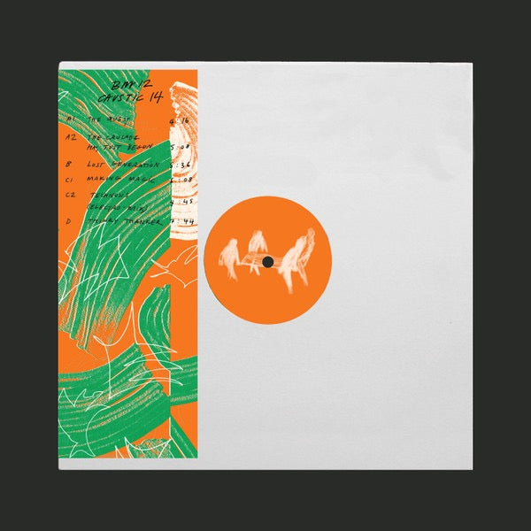 Image of Front Cover of 2x12" - VG+/VG+ - CAUSTIC 14, Basic Moves 12 (Basic Moves; BM12, Belgium 2020, Stickered Plain Sleeve), ,  - 4316181C