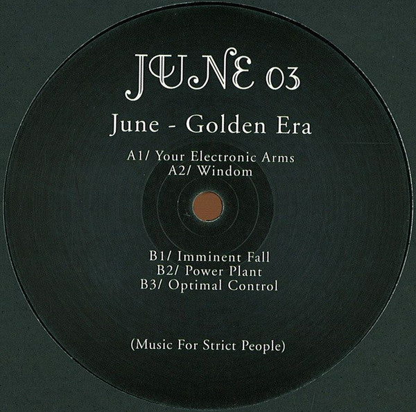 Image of Front Cover of 12" - /VG - JUNE, Golden Era (June; JUNE03, Germany 2013), ,  - 4346037S