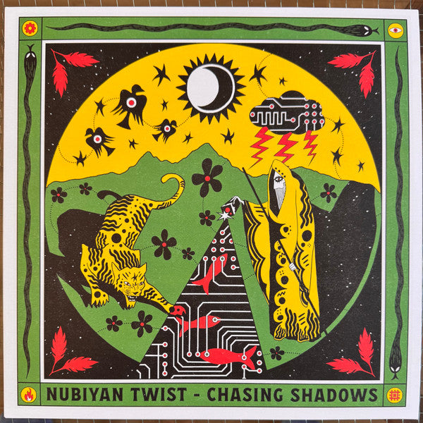 Image of Front Cover of LP - EX/EX - NUBIYAN TWIST, Chasing Shadows (Strut; STRUT507LP, Germany 2026, Yellow Vinyl), ,  - 4346058S