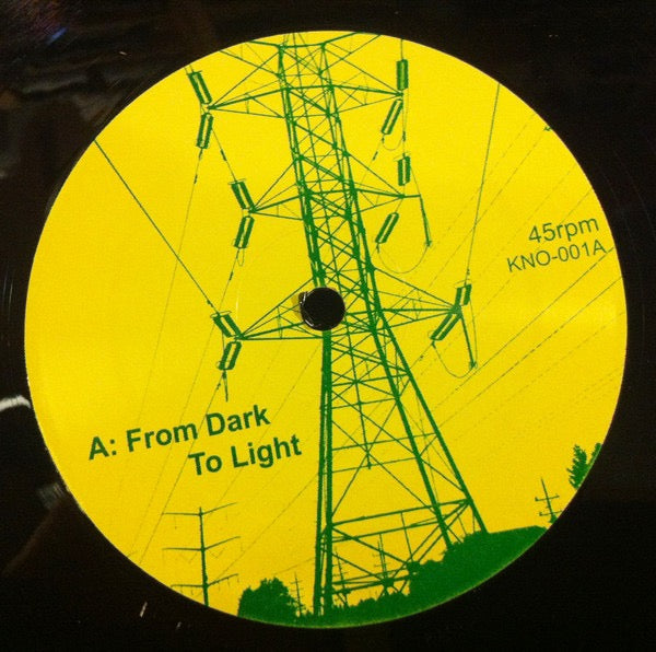 Image of Front Cover of 12" - VG/VG - K-RAD & OPCODE66, KNO-001 (KNO; KNO-001, US 2013, Stickered Plain Sleeve), ,  - 4316185C