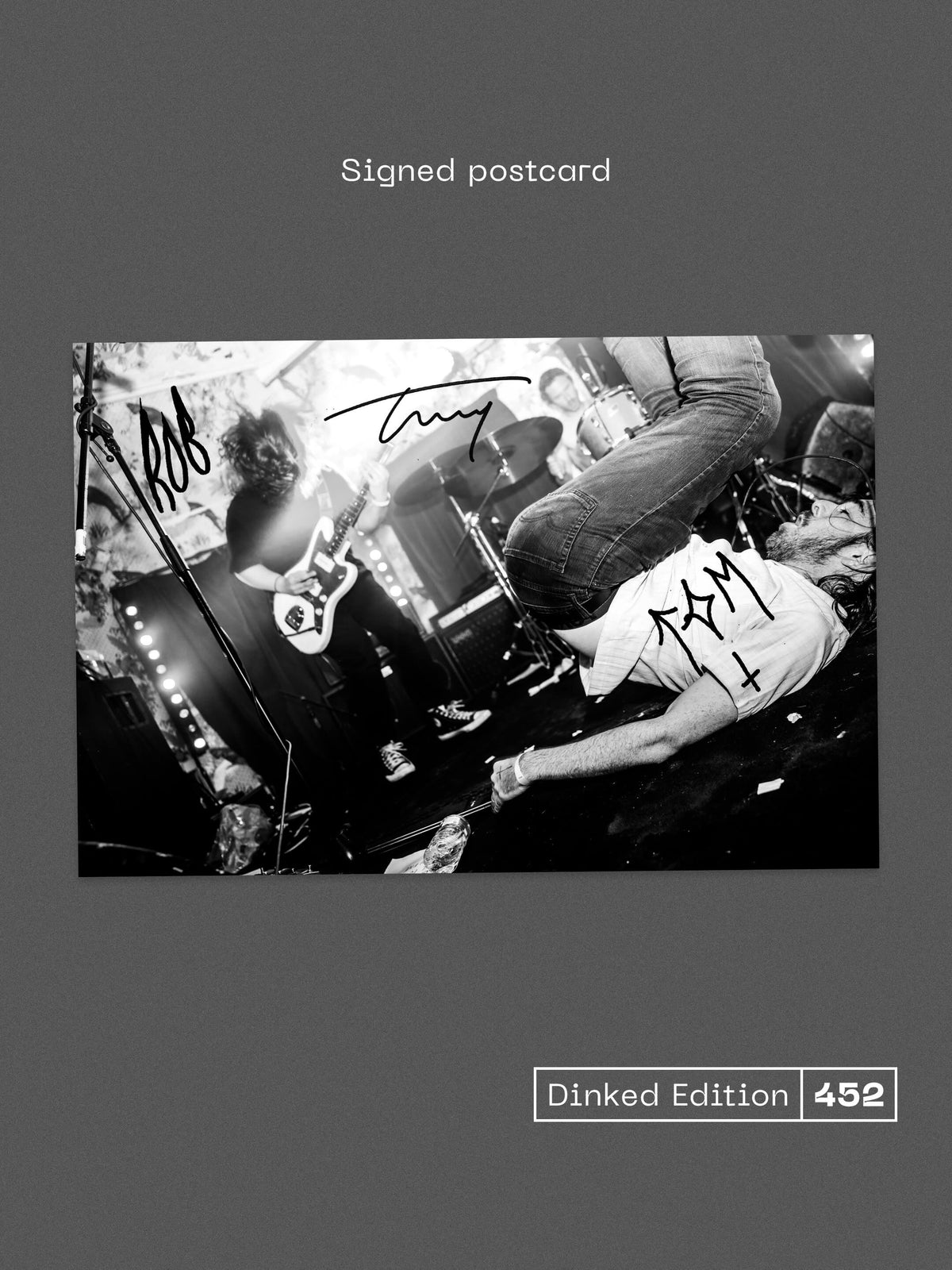 Image of Label Cover of LP - NEW/NEW - PULLED APART BY HORSES, Dopamine Hits - Dinked Edition (Damage Limited Records; DL001LPX, UK 2027, Screen Printed Sleeve, Signed Postcard, Dinked Edition No.452, 'Poison Candy' Purple Vinyl, 12" x 24" Screen Printed Double Sided Inlay, Hand-numbered Pressing of 400), , After nearly two decades, five albums and countless chaotic shows, Pulled Apart By Horses retrurn with album number six, 'Dopamine Hits' - a record built around a newly rediscovered sense of freedom. Wit