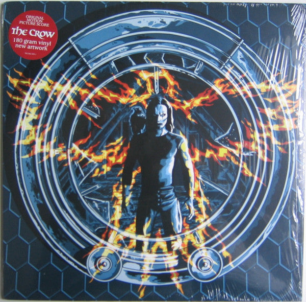 Image of Front Cover of LP - VG+/G+ - GRAEME REVELL, The Crow (Original Motion Picture Score) (Var�se Sarabande; 302 065 499, US 2015 Reissue, Inner), Record Has Fogging,  - 4346080S