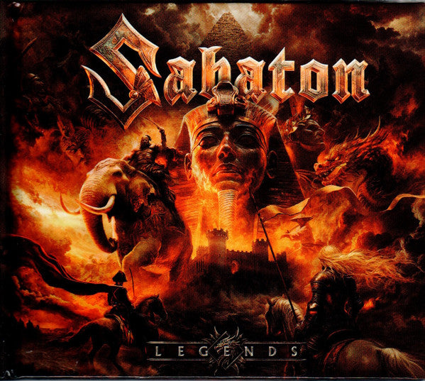 Image of Front Cover of 2xCD - VG+/VG - SABATON, Legends (Better Noise Music; BNM-986-3, Europe 2025, Book Sleeve), ,  - 4336039E