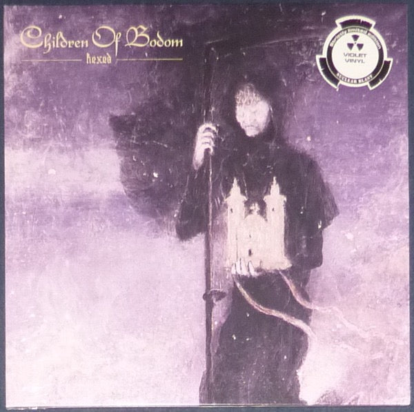 Image of Front Cover of LP - EX/EX - CHILDREN OF BODOM, Hexed (Nuclear Blast ; NB 4043-1, Europe 2021 Reissue, Gatefold, Violet Vinyl, Limited Edition of 200), Still In Stickered Shrinkwrap,  - 4326097E