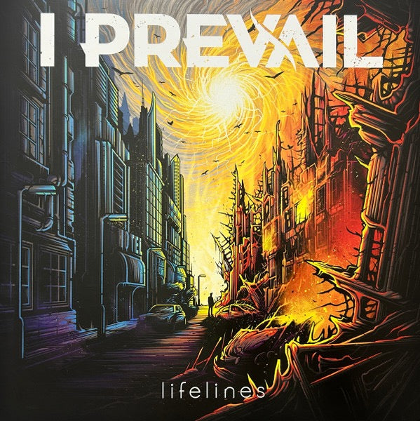 Image of Front Cover of LP - VG+/VG - I PREVAIL, Lifelines (Fearless Records ; FEAR00164, UK & Europe 2017, Inner, Beer Vinyl), Strong VG, Inner Split,  - 4326094E