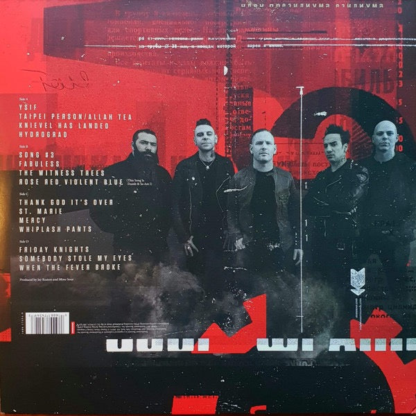 Image of Back Cover of 2xCD - VG+/EX - STONE SOUR, Hydrograd (Roadrunner Records ; RR7454-9, Europe 2017, Gatefold, Insert, Clear, Brown And Black Marbled Vinyl, With CD), Corner Bump,  - 4326086E