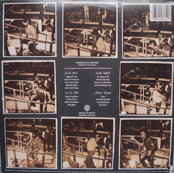 Image of Back Cover of 2xLP - VG/VG+ - THE DOOBIE BROTHERS, Farewell Tour (Warner Bros. Records; 9 23772-1 G, US 1983, Gatefold, 2 Inners, Winchester Pressing), Hype stickered sleeve.,  - 4316229C
